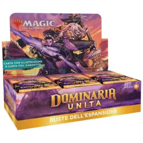 Magic the Gathering: "Dominaria Unita" Box Buste dell'Espansione (Ed. Ita/30 Buste)