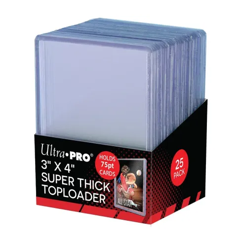 Ultra Pro 25Pack Super thick Top Loader