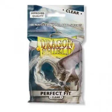 Dragon Shield Perfect Fit Clear Sleeves (100 Sleeves)