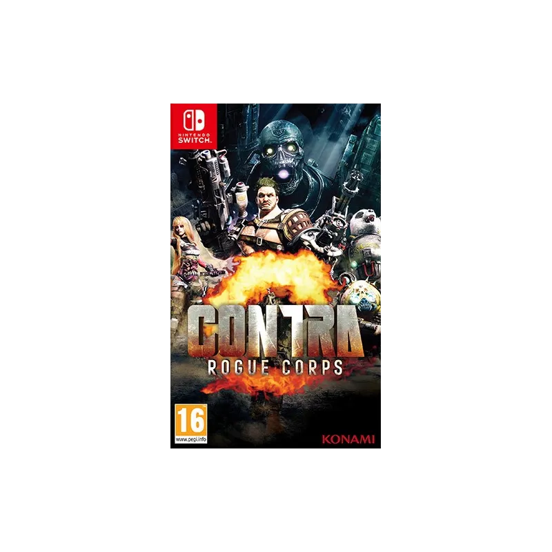 Cover Frontale Contra: Rogue Corps Nintendo Switch