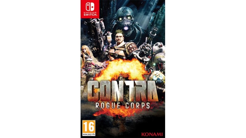 Cover Frontale Contra: Rogue Corps Nintendo Switch