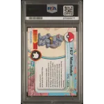 1999 Topps Pokémon T.V.: 67 Machoke (Foil-Italian) PSA NM 7