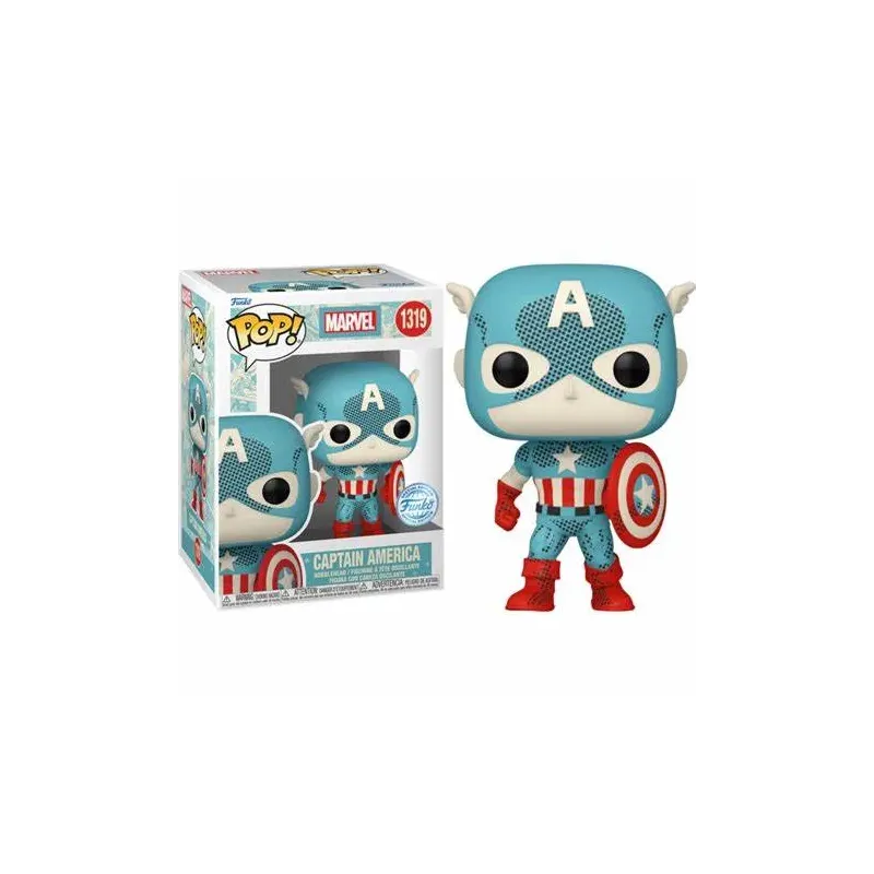 Funko Pop! Marvel Retro-Imagined: Captain America (1319)(Special Edition)