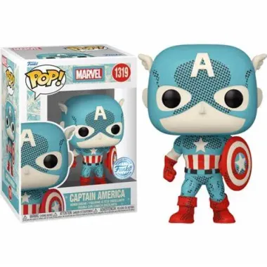 Funko Pop! Marvel Retro-Imagined: Captain America (1319)(Special Edition)