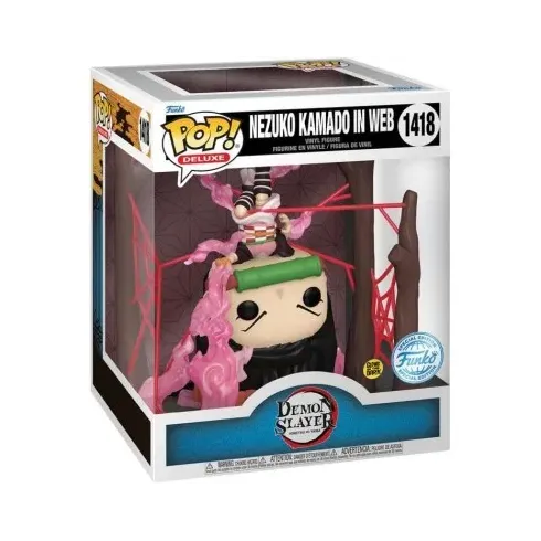 Funko Pop! Demon Slayer: Nezuko Kamado in Web (1418)(Special Edition/Glows in the Dark)