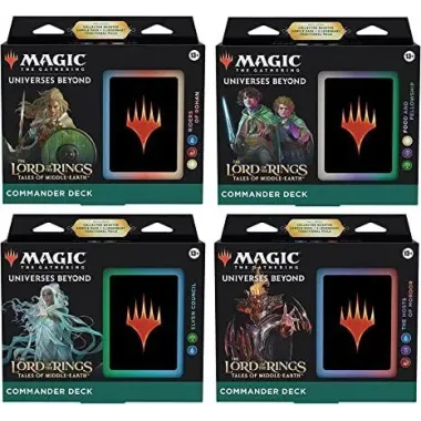 Magic the Gathering The Lord of the Rings: Tales of Middle-Earth Commander Deck (Ed. Ing)