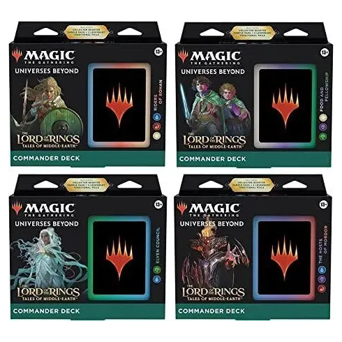 Magic the Gathering The Lord of the Rings: Tales of Middle-Earth Commander Deck (Ed. Ing)