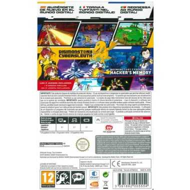 Cover Frontale Digimon Story: Cyber Sleuth Comp. Ed. Nintendo Switch