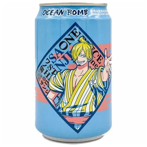 Ocean Bomb One Piece Sanji – bevanda analcolica frizzante gusto tropicale – 330ML