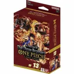 One Piece Card Game: "The Three Brothers" Ultra Deck (ST13/Ed. Ing)