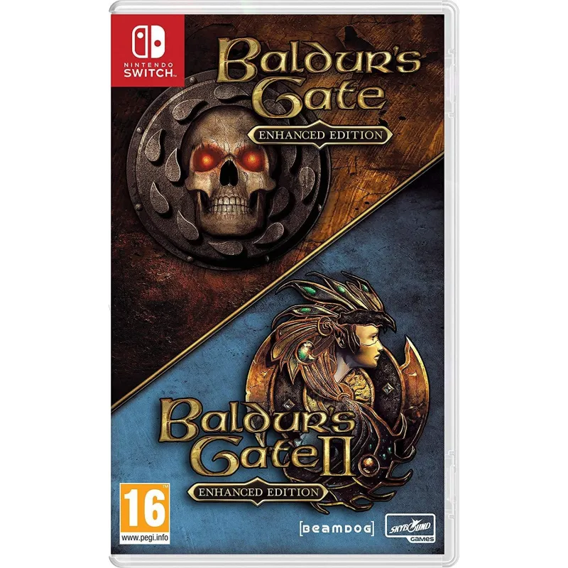 Cover Frontale Baldur's Gate Enhanced Edition Nintendo Switch