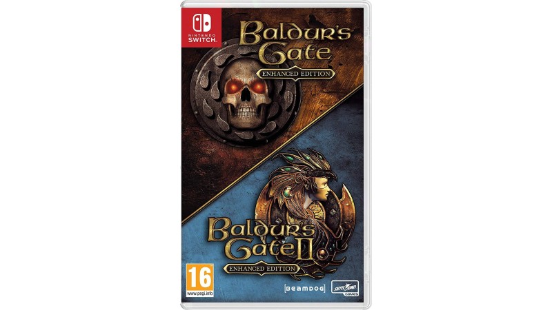 Cover Frontale Baldur's Gate Enhanced Edition Nintendo Switch