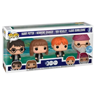 Funko Pop! WB100: Harry/Hermione/Ron/Albus (4 Pack)(Special Edition)