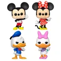 Funko Pop! Disney100: Mickey/Minnie/Donald/Daisy (4 Pack)(Special Edition)