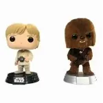 Funko Pop! Star Wars: Luke Skywalker/ Chewbacca/Darth Vader/ Stormtrooper (4 Pack)(Special Edition/Flocked)