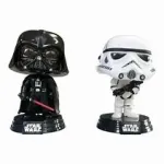 Funko Pop! Star Wars: Luke Skywalker/ Chewbacca/Darth Vader/ Stormtrooper (4 Pack)(Special Edition/Flocked)