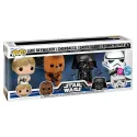 Funko Pop! Star Wars: Luke Skywalker/ Chewbacca/Darth Vader/ Stormtrooper (4 Pack)(Special Edition/Flocked)