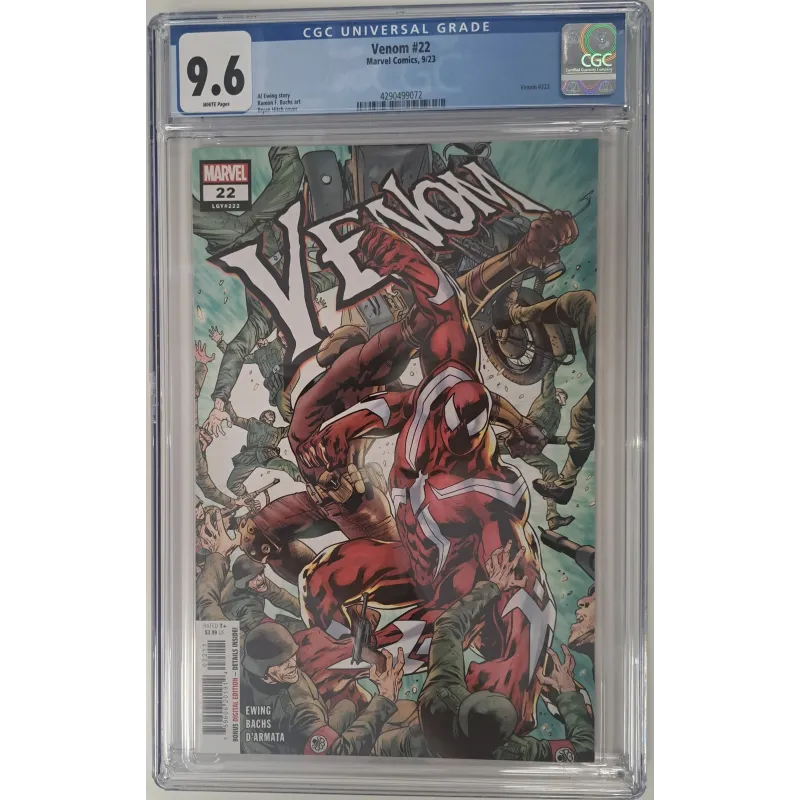 Marvel DF Venom N.22 CGC Graded 9.6