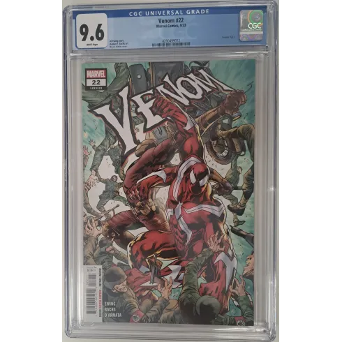 Marvel DF Venom N.22 CGC Graded 9.6