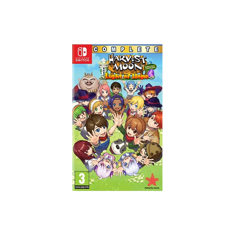 Cover Frontale Harvest Moon: Light of Hope Complete Nintendo Switch