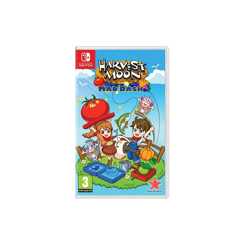 Cover Frontale Harvest Moon Mad Dash Nintendo Switch