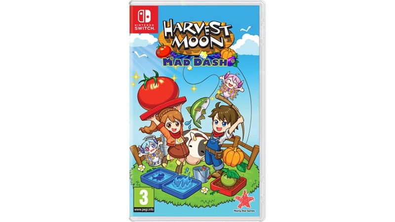 Cover Frontale Harvest Moon Mad Dash Nintendo Switch