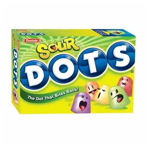 Tootsie Sour Dots (170Gr)