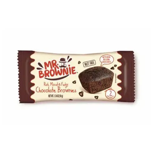 Mr. Brownie: Chocolate Brownies (2x40gr)