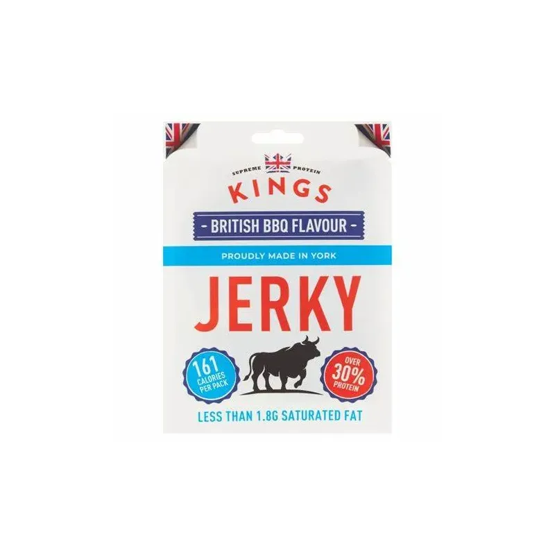 Kings Jerky: British BBQ Flavour (25gr)