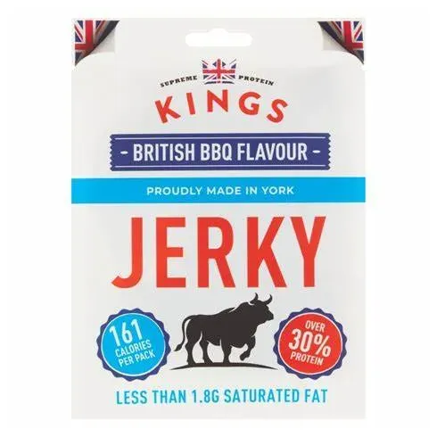 Kings Jerky: British BBQ Flavour (25gr)