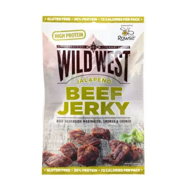 Wild West Jalapeno Beef Jerky (25Gr)