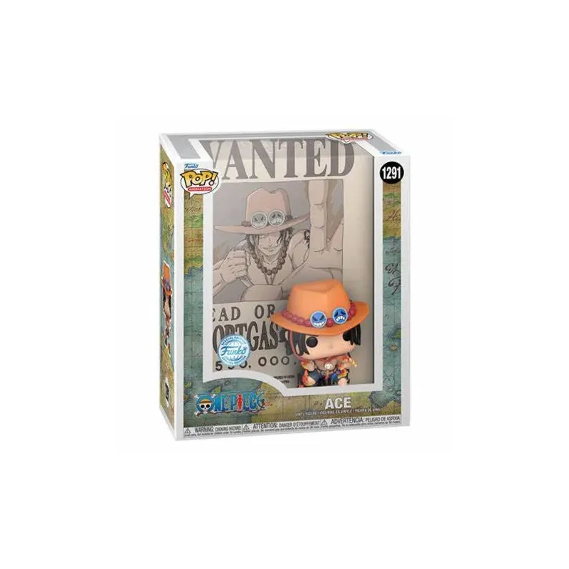 Funko Pop! One Piece- Ace Wanted Poster n.1291 (Special Ed.)