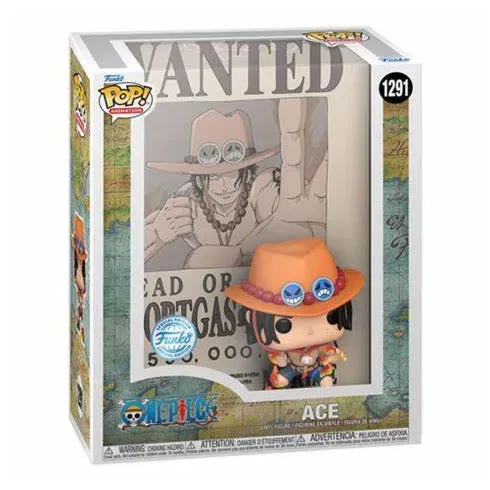 Funko Pop! One Piece- Ace Wanted Poster n.1291 (Special Ed.)