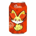 Qdol Pokémon Charmander/Fynx Lychee Flavor Sparkling Water 330ml.