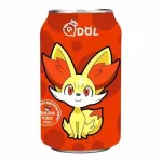 Qdol Pokémon Charmander/Fynx Lychee Flavor Sparkling Water 330ml.