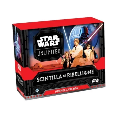 Star Wars Unlimited: "Scintilla di Ribellione" Prerelease Box (Ed. Ita)