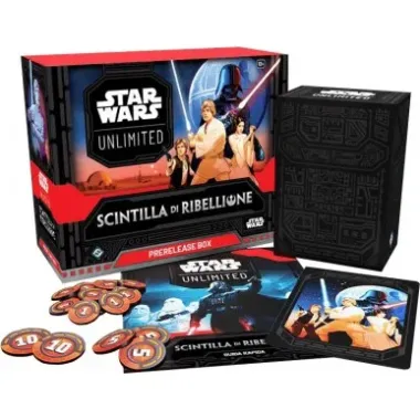 Star Wars Unlimited: "Scintilla di Ribellione" Prerelease Box (Ed. Ita)