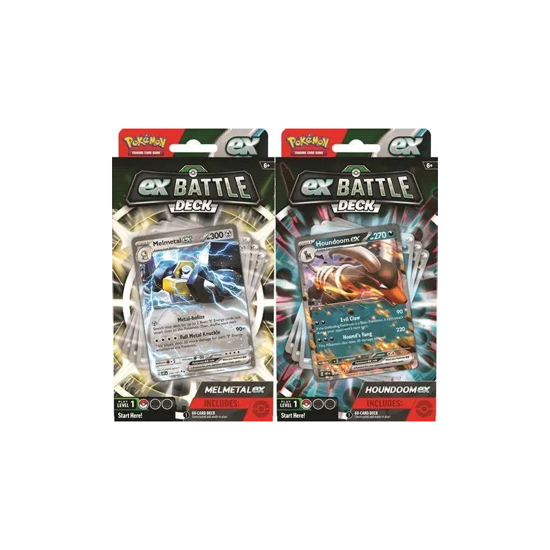 Pokémon Mazzi Lotte EX: Houndoom EX/Melmetal EX (Ed. Ita)