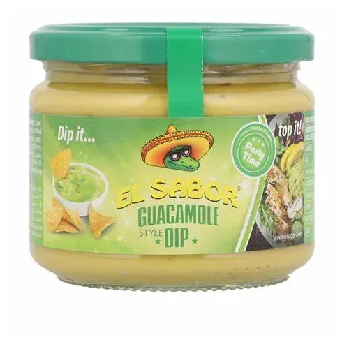 El Sabor Salsa Guacamole Style DIP (300Gr)