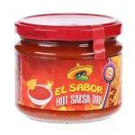 El Sabor Hot Salsa Dip )Spicy/300Gr)