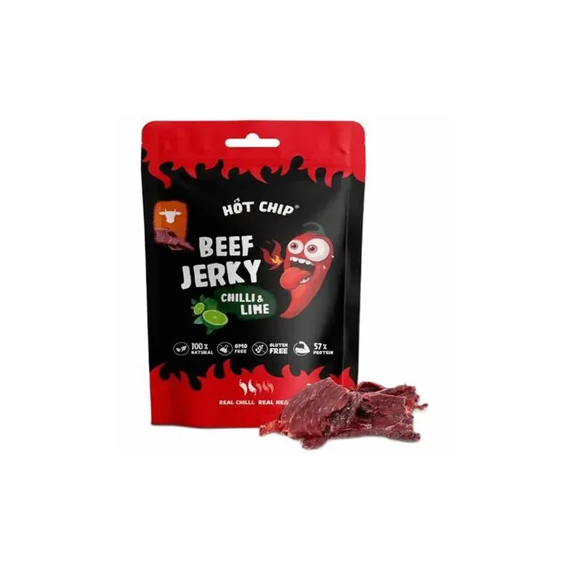 Hot Chip Beef Jerky: Chilli & Lime (25Gr)