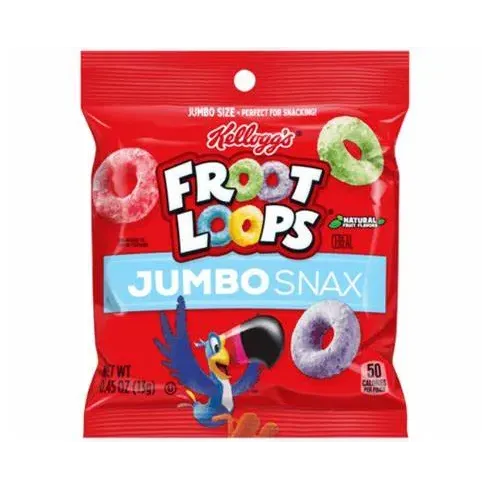 Kellogg's Froot Loops Jumbo Snax (13Gr)