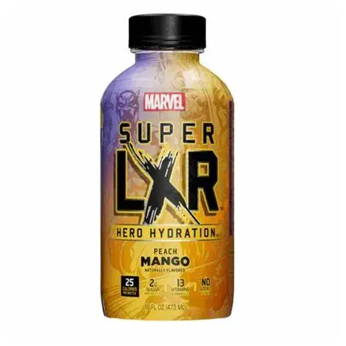 Arizona Marvel Super LXR Hero Hydration: Peach Mango (473Ml)