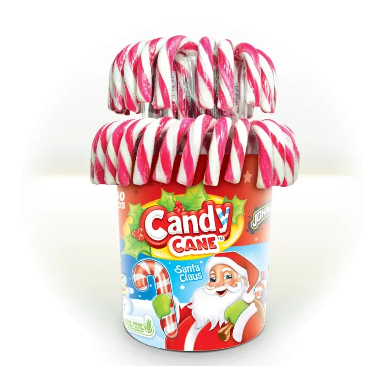 Johnny Bee Candy Cane: Strawberry Flavour (12Gr)