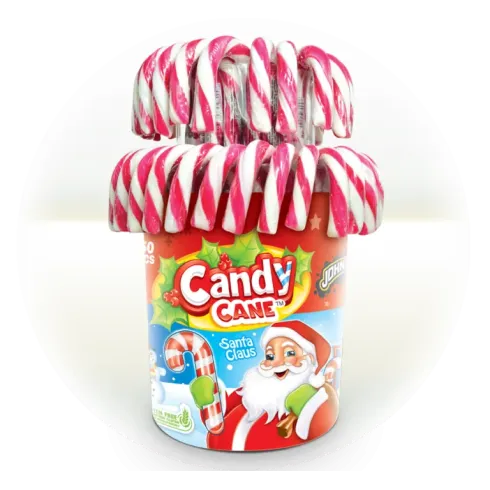 Johnny Bee Candy Cane: Strawberry Flavour (12Gr)