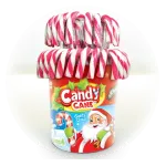 Johnny Bee Candy Cane: Strawberry Flavour (12Gr)