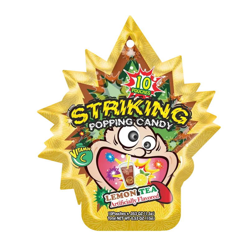 Striking Popping Candy Calamansi Flavoured (15Gr)