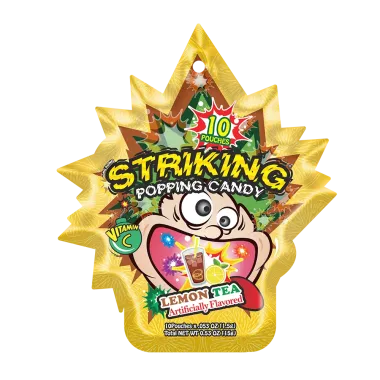 Striking Popping Candy Calamansi Flavoured (15Gr)