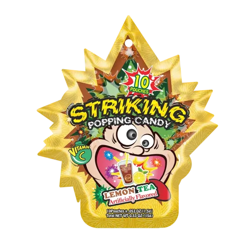 Striking Popping Candy Calamansi Flavoured (15Gr)