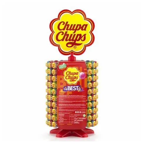 Chupa Chups The Best of: Chupa Chups Lollipops Multigusto (12Gr)